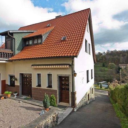 Lovely Holiday Home In The Thuringian Forest With Roof Terrace And Great View Bad Liebenstein Exterior foto
