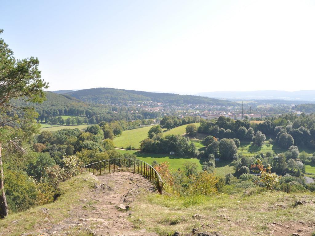 Lovely Holiday Home In The Thuringian Forest With Roof Terrace And Great View Bad Liebenstein Exterior foto